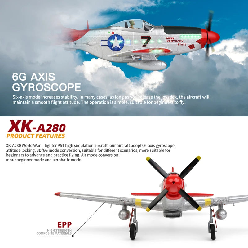 SkyBlaze P51 Fighter