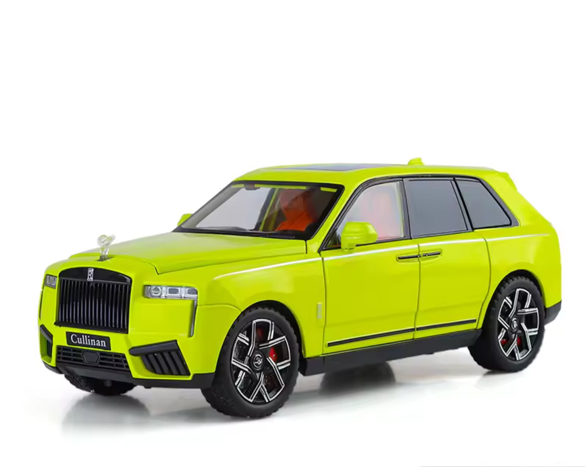 1/24 2025 Rolls Royce SUV Cullinan Alloy Luxury Car Model Diecasts Metal Toy Car Vehicles Model Sound Light Simulation Kids Gift