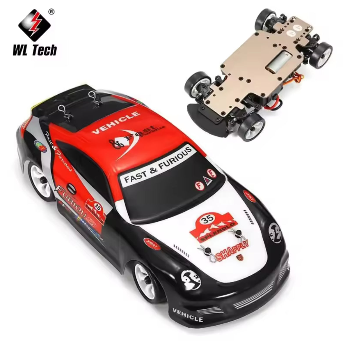 WLtoys K969 1:28 4WD 2.4G Mini RC Racing Car High Speed Off-Road Remote Control Drift Toys Alloy Vehicle for Children Kids Gift