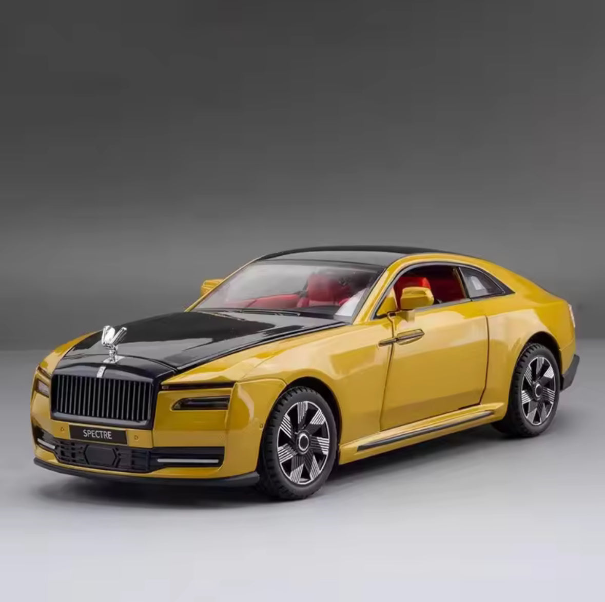 1:24 Rolls Royce Spectre Alloy Diecast Model Car Sound & Light Collection Gifts Christmas Present For Boyfriend Birthday Gifts