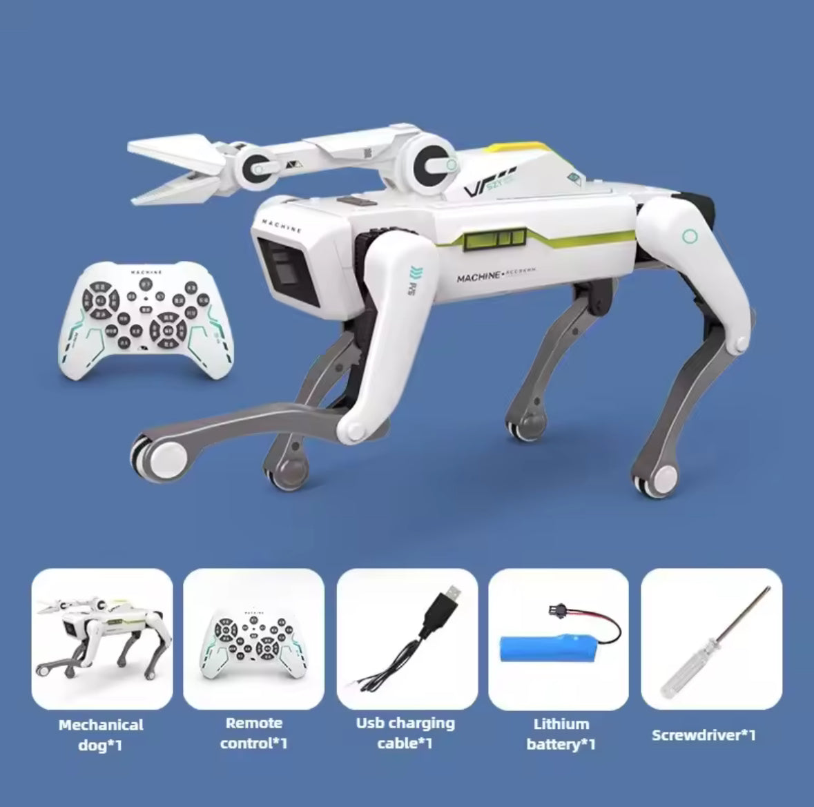 Intelligent Rc Robot Dog,voice Dialogue Programming Remote Control Car Toy,rc Cars Toys for Boys