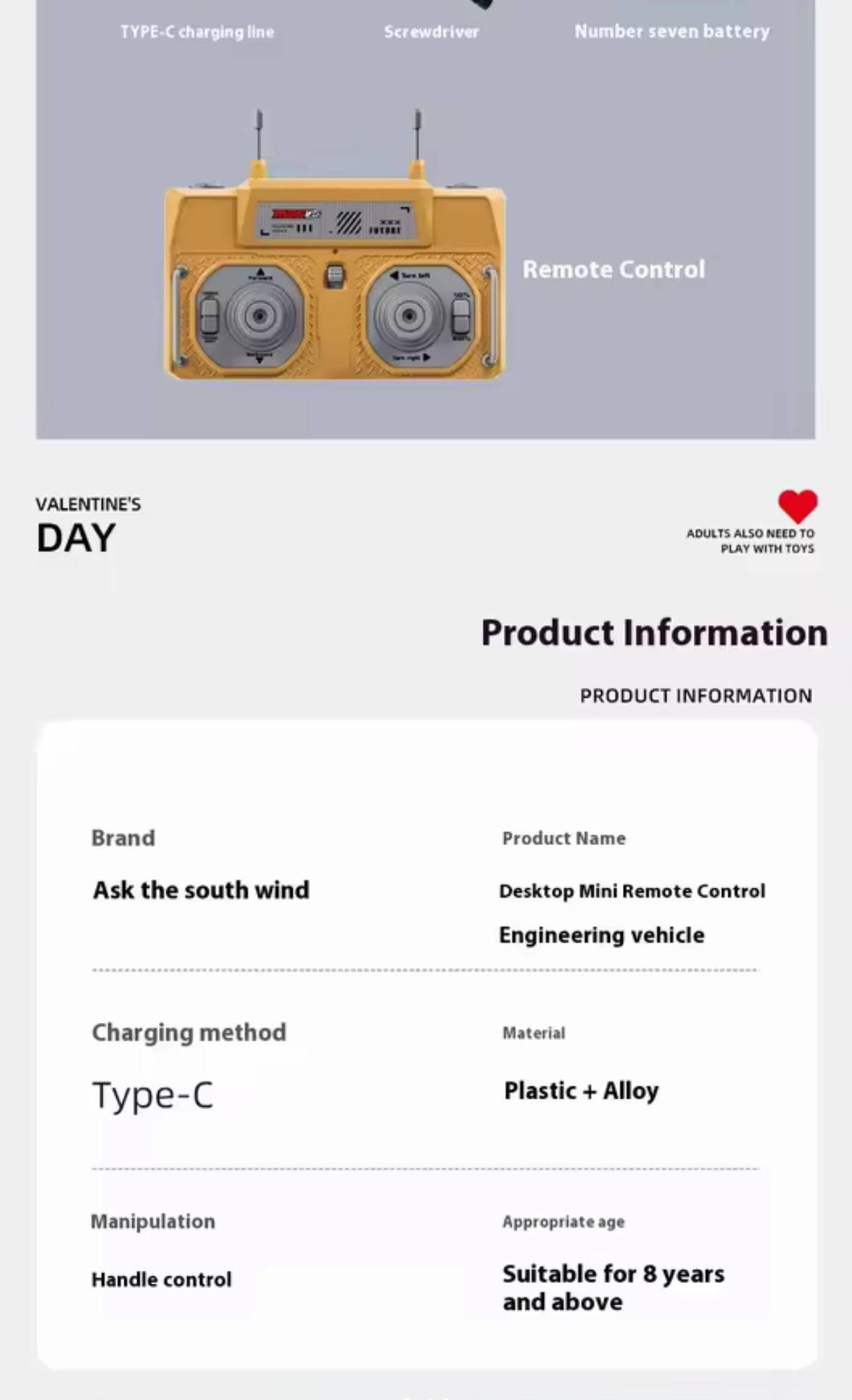 New RC Car 1:64 Full Scale Alloy Mini RC Engineering Vehicle 2.4G Mobile Phone RC Excavator Dumper Truck
