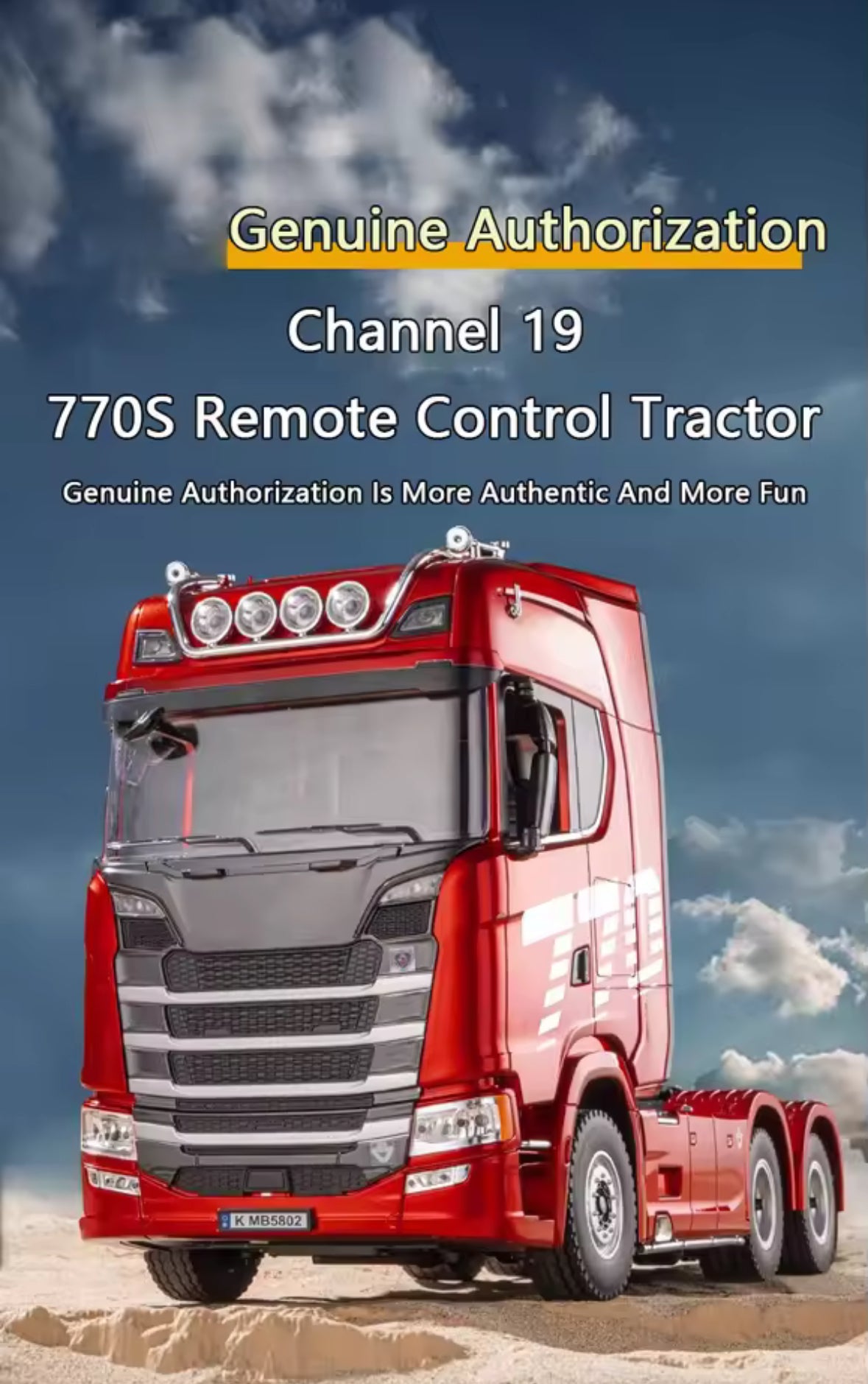 HUINA 1501 770S Alloy Tractor 19CH RC Truck 1/18 2.4G remote control Engineering Trailer Truck with Light and Sound Toys