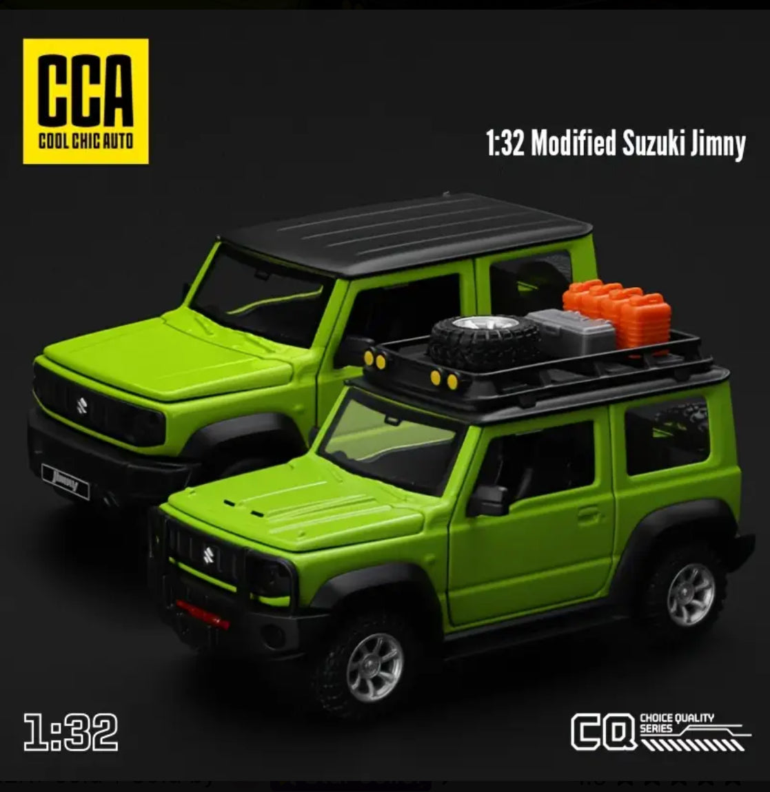 1:32Suzuki Jimny Alloy Automobile Model Die-cast Metal Off-Road Vehicle Model Collection Children's Toy Gifts