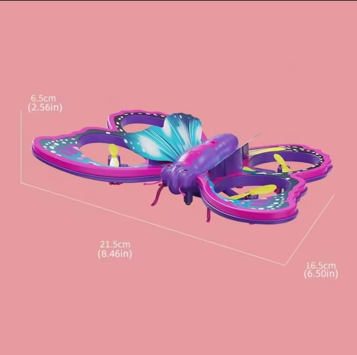 Butterfly Remote Control Drone Quadcopter Children Plane Toy Flight Model Airplane Toy Gift Kid Girl Adult