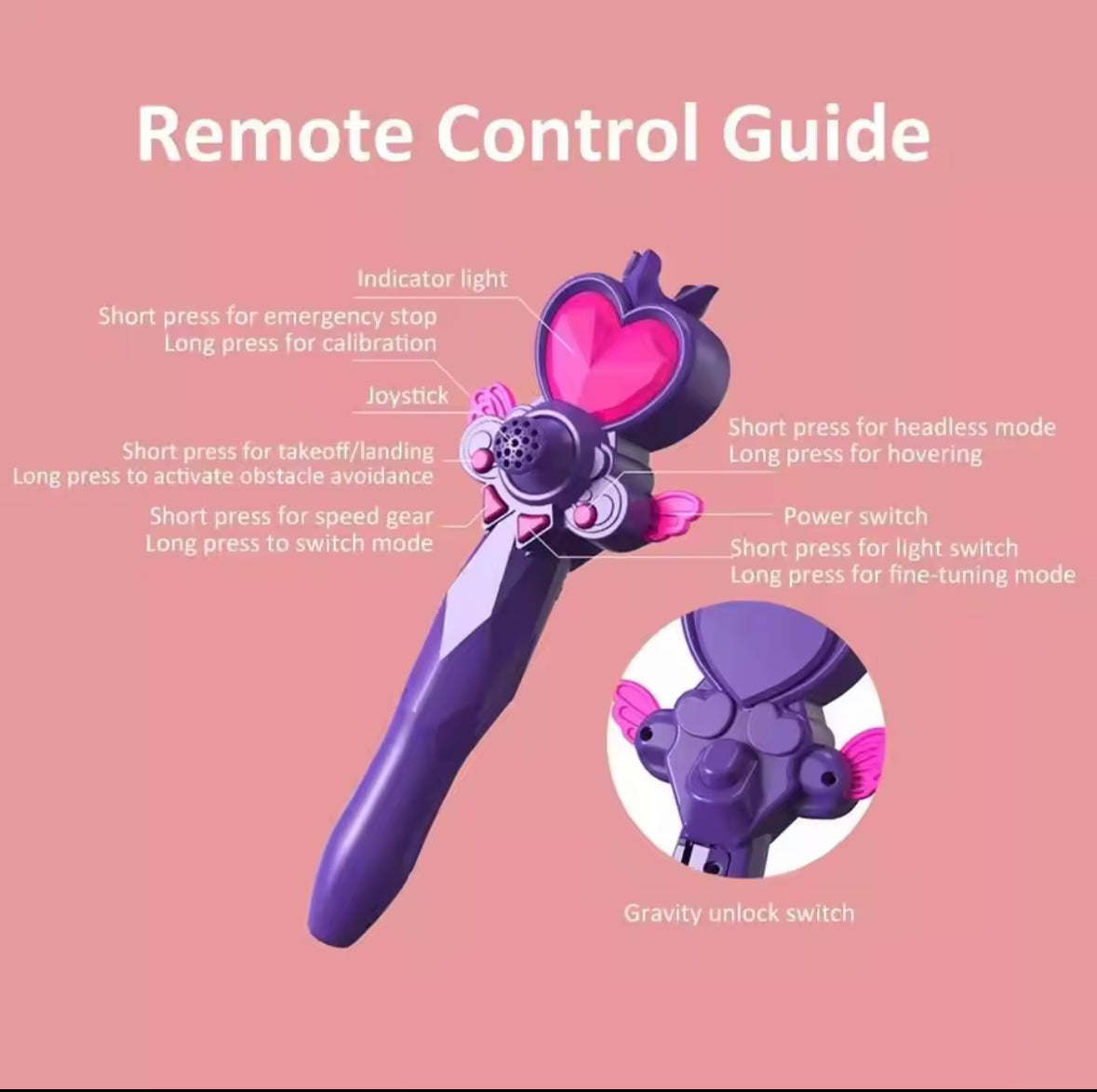 Butterfly Remote Control Drone Quadcopter Children Plane Toy Flight Model Airplane Toy Gift Kid Girl Adult