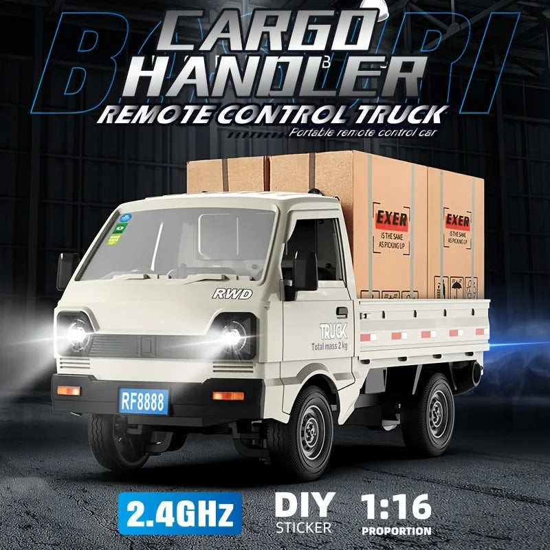 RC truck 1/16 remote control car RTR, RC drift car, RWD 2.4G proportional throttle steering two speed 260 motor upgrade chassis
