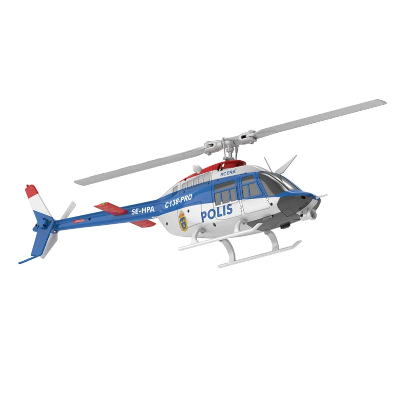 RC ERA In stock 2025 new Bell 206 C138 PRO brushless version remote control helicopter model helicopter like real RC drone
