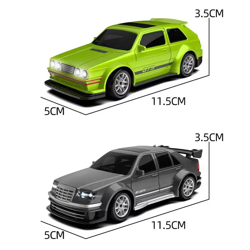 Rc Cars 1:43 Full-Scale Four-Wheel Drive High-Speed Drift Car Remote Control Car 2.4g With Gyroscope Mini Remote Control Car Toy