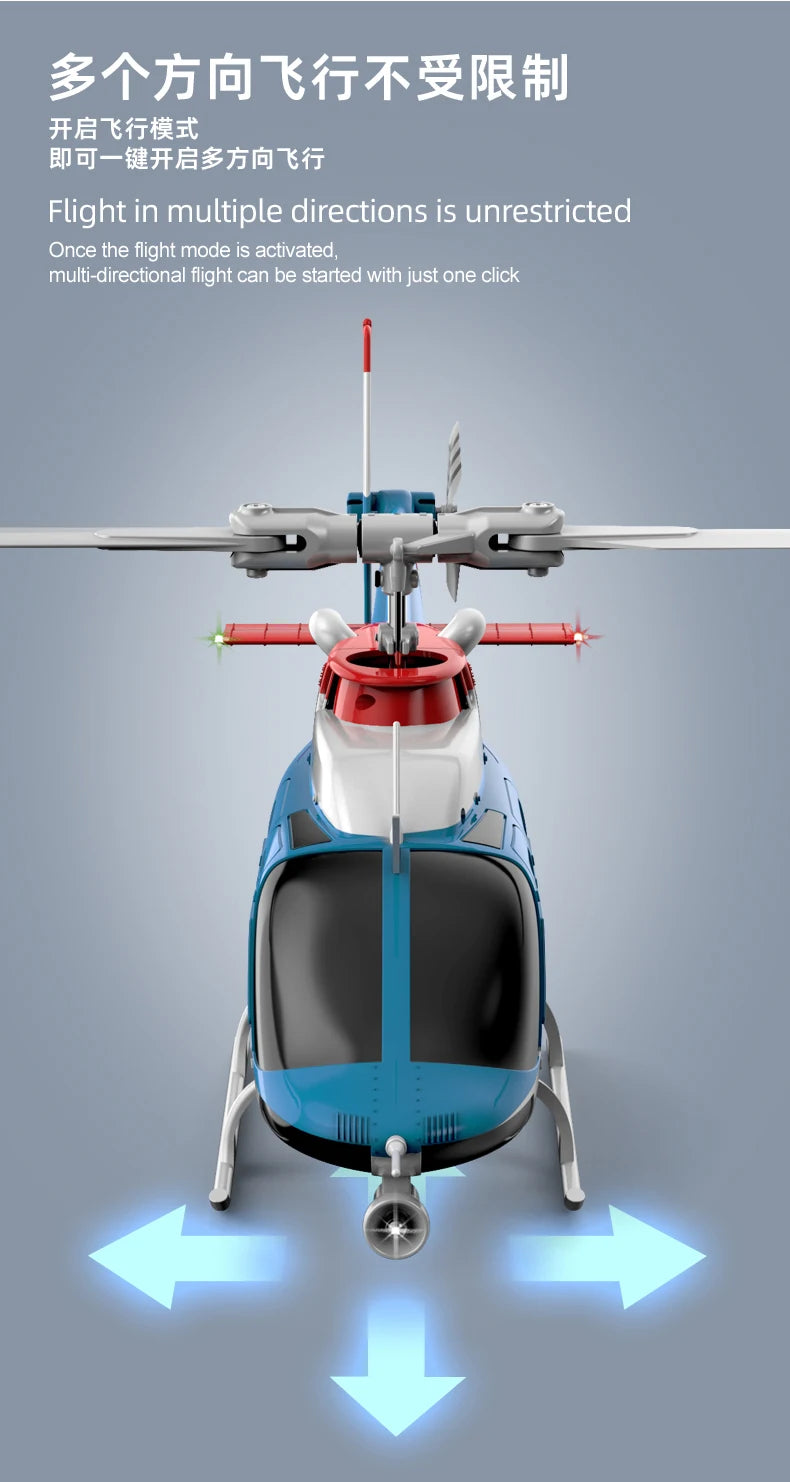 RC ERA In stock 2025 new Bell 206 C138 PRO brushless version remote control helicopter model helicopter like real RC drone