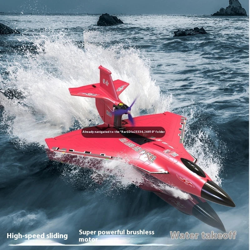 New H650 Big Size Rc Plane Water Proof And Fall Resistant Land And Air Raptor Rc Raptor Fixed Wing Foam Aircraft Outdoor Glider