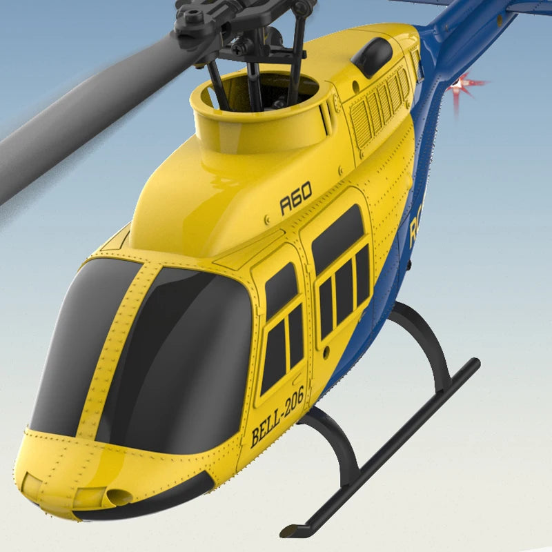 RC Plane 2025 RC ERA A60 1:42remote-controlled aircraft  Bell 206 helicopter optical flow positioning 2.4g original