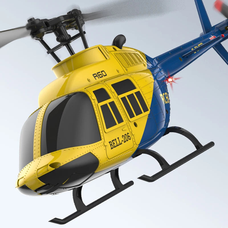 RC Plane 2025 RC ERA A60 1:42remote-controlled aircraft  Bell 206 helicopter optical flow positioning 2.4g original