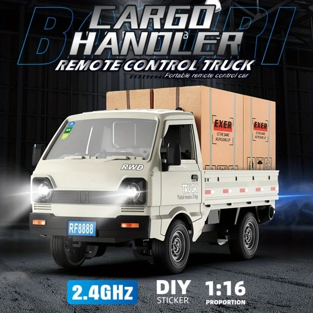 RC truck 1/16 remote control car RTR, RC drift car, RWD 2.4G proportional throttle steering two speed 260 motor upgrade chassis