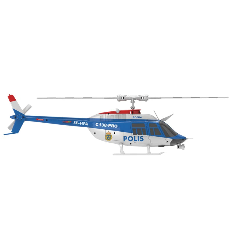 RC ERA In stock 2025 new Bell 206 C138 PRO brushless version remote control helicopter model helicopter like real RC drone