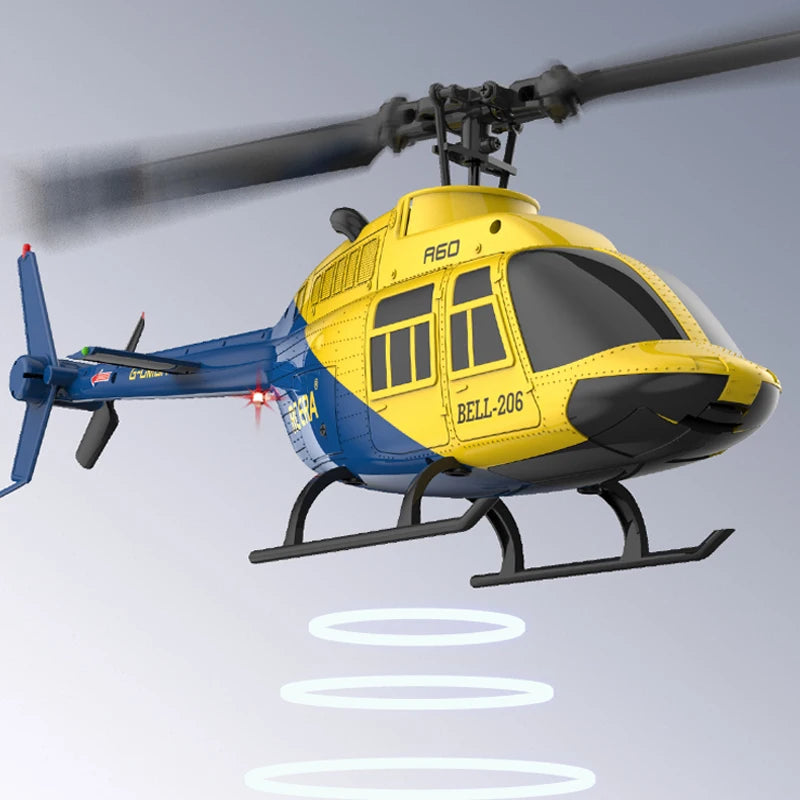 RC Plane 2025 RC ERA A60 1:42remote-controlled aircraft  Bell 206 helicopter optical flow positioning 2.4g original