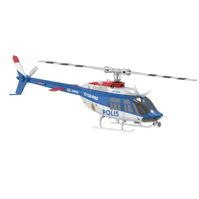 RC ERA In stock 2025 new Bell 206 C138 PRO brushless version remote control helicopter model helicopter like real RC drone