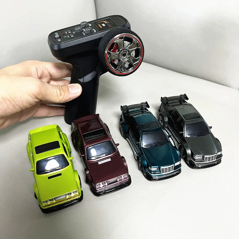 Rc Cars 1:43 Full-Scale Four-Wheel Drive High-Speed Drift Car Remote Control Car 2.4g With Gyroscope Mini Remote Control Car Toy