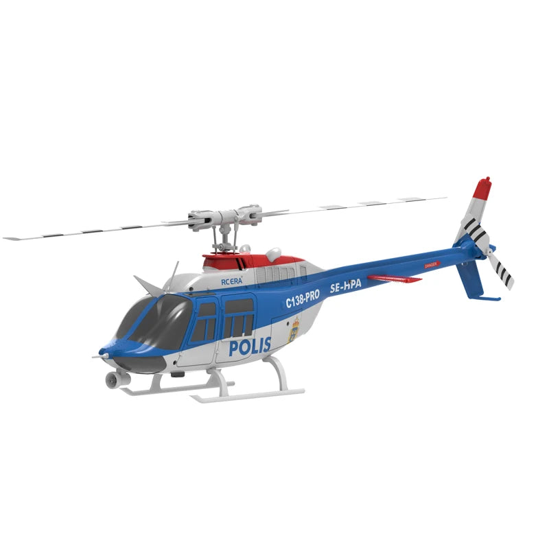 RC ERA In stock 2025 new Bell 206 C138 PRO brushless version remote control helicopter model helicopter like real RC drone