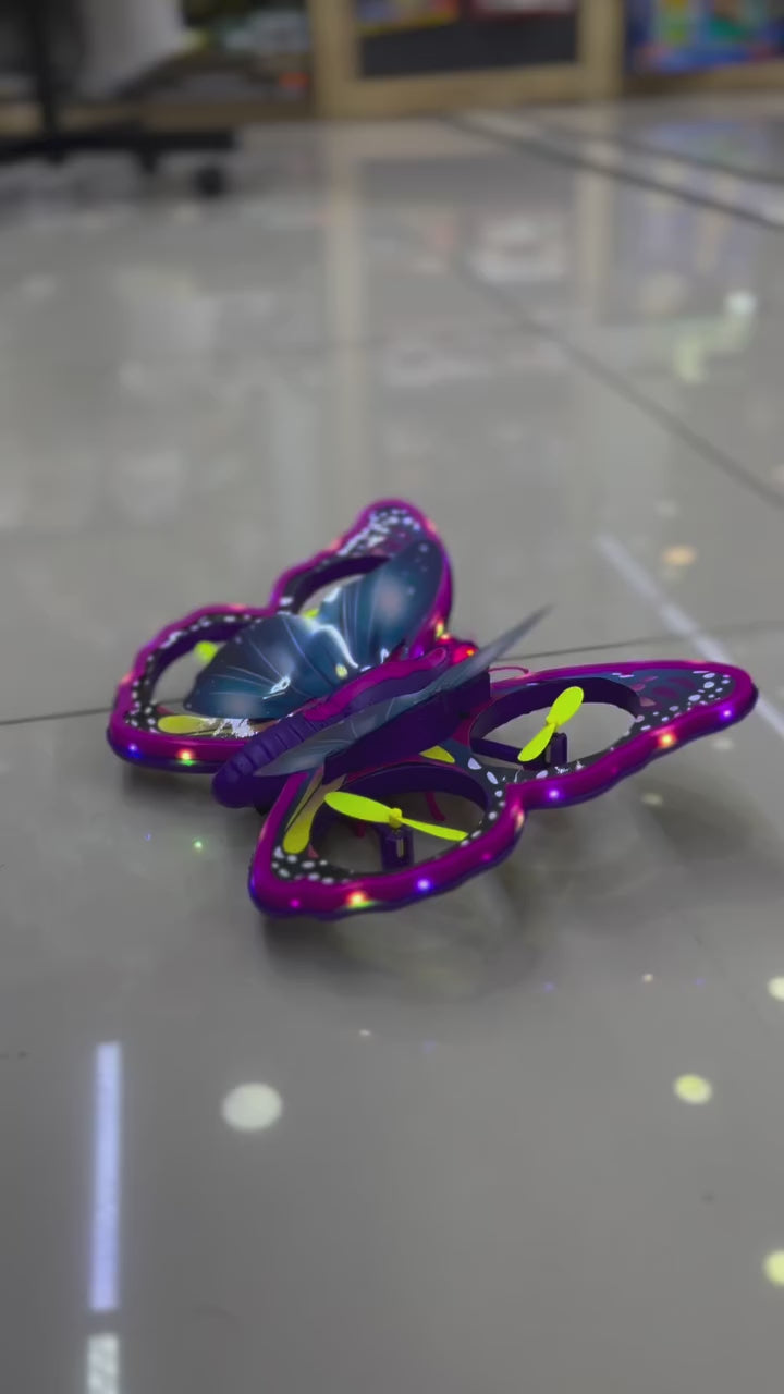 Butterfly Remote Control Drone Quadcopter Children Plane Toy Flight Model Airplane Toy Gift Kid Girl Adult